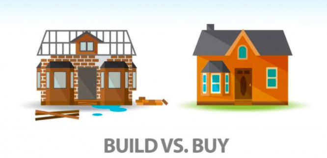 To build a house or buy a house? That is the question.